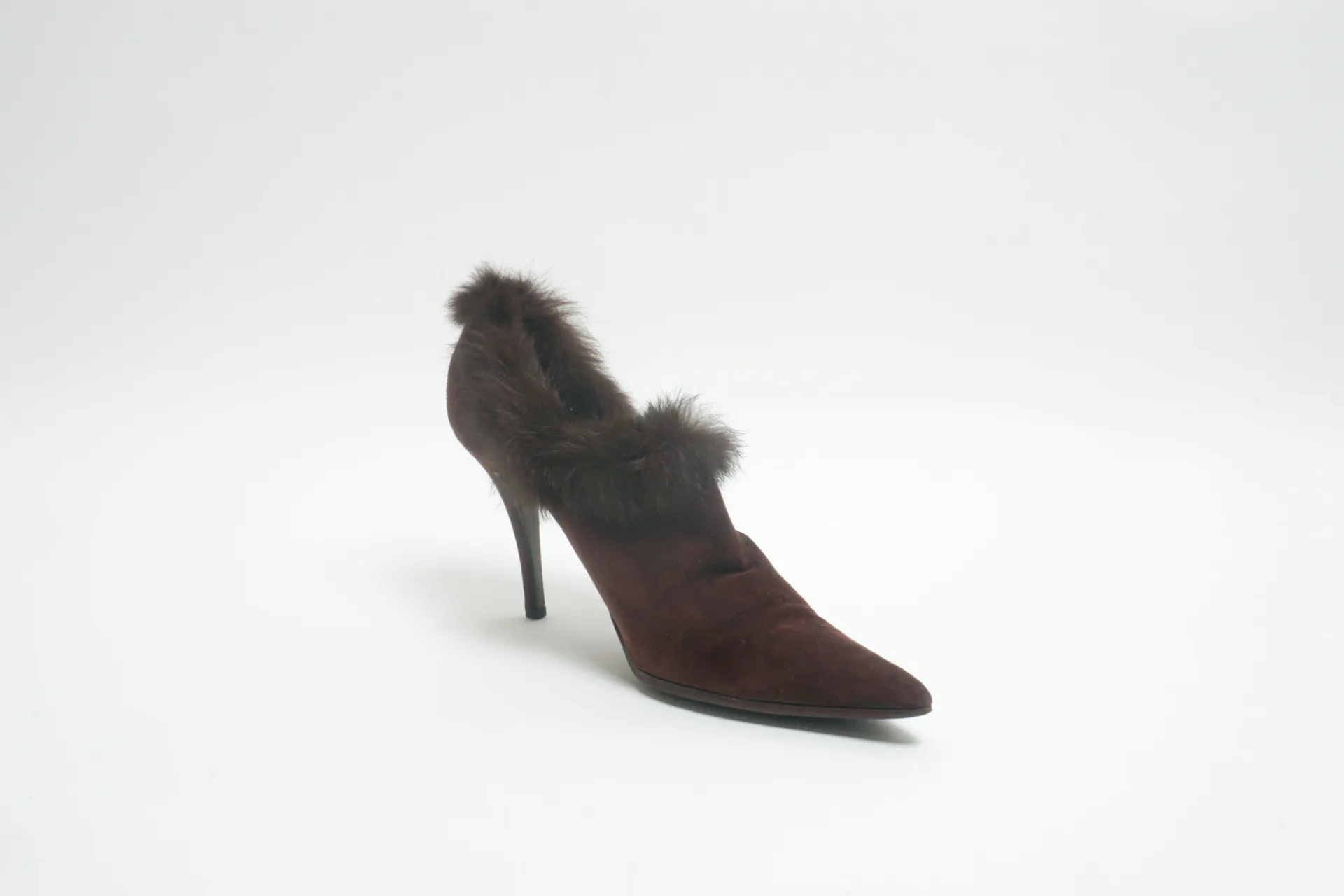 [23014] Escarpins femme Walter Steiger en daim brun