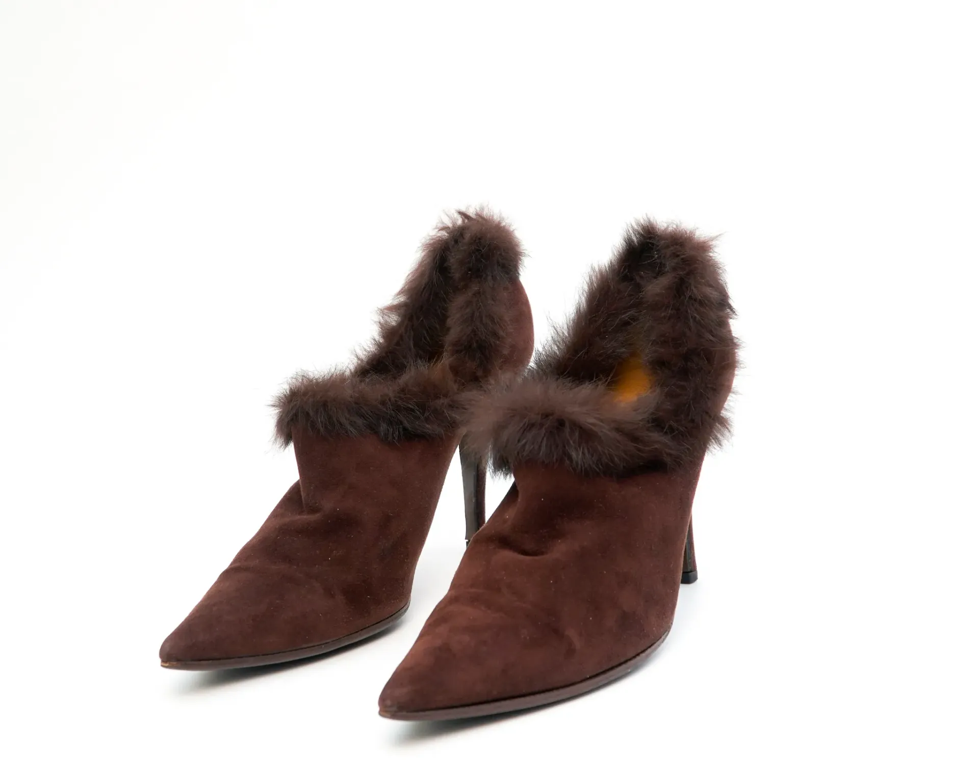 [DV23-14] Escarpins femme Walter Steiger en daim brun