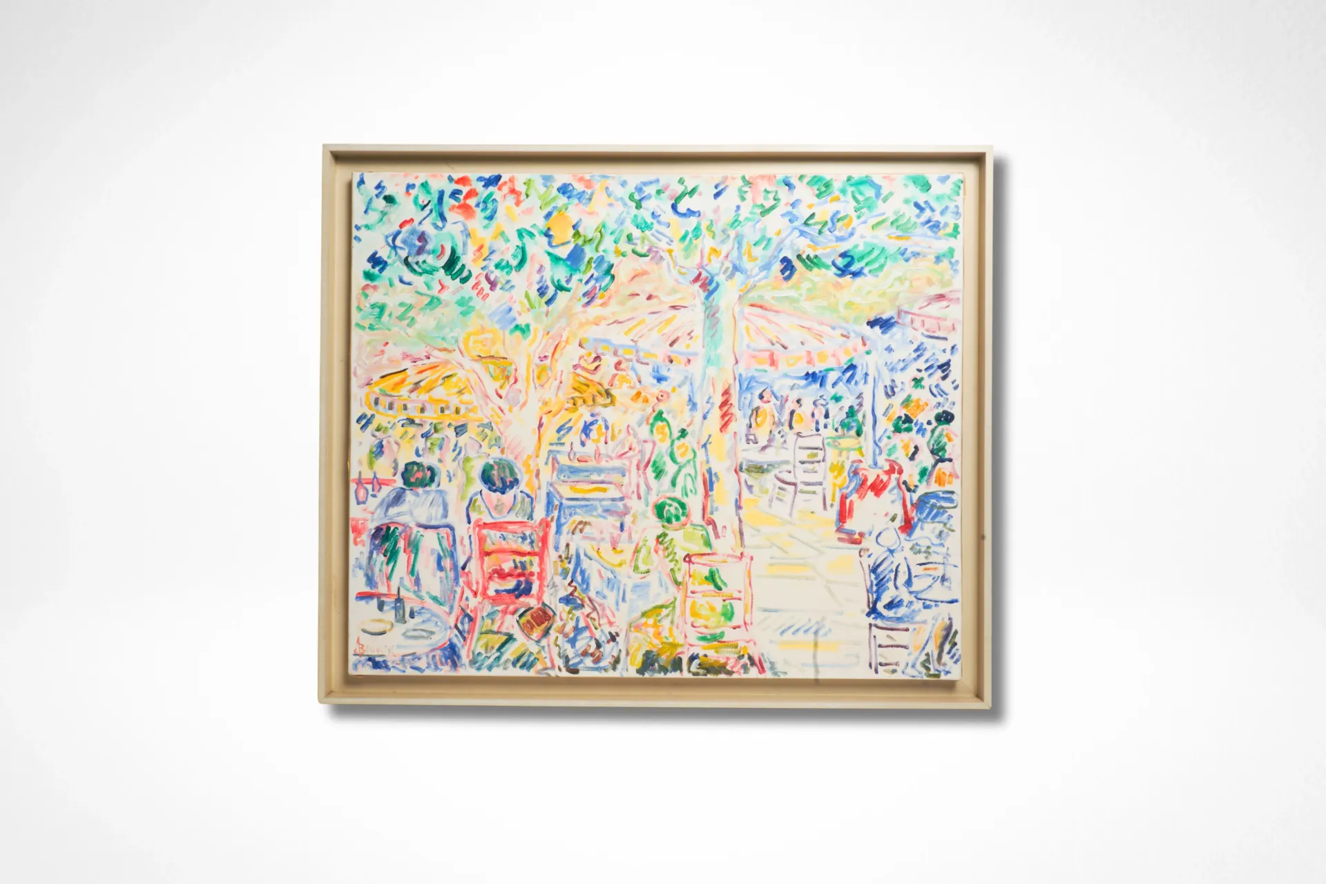 [10129] Huile sur toile par Armand Bouvier