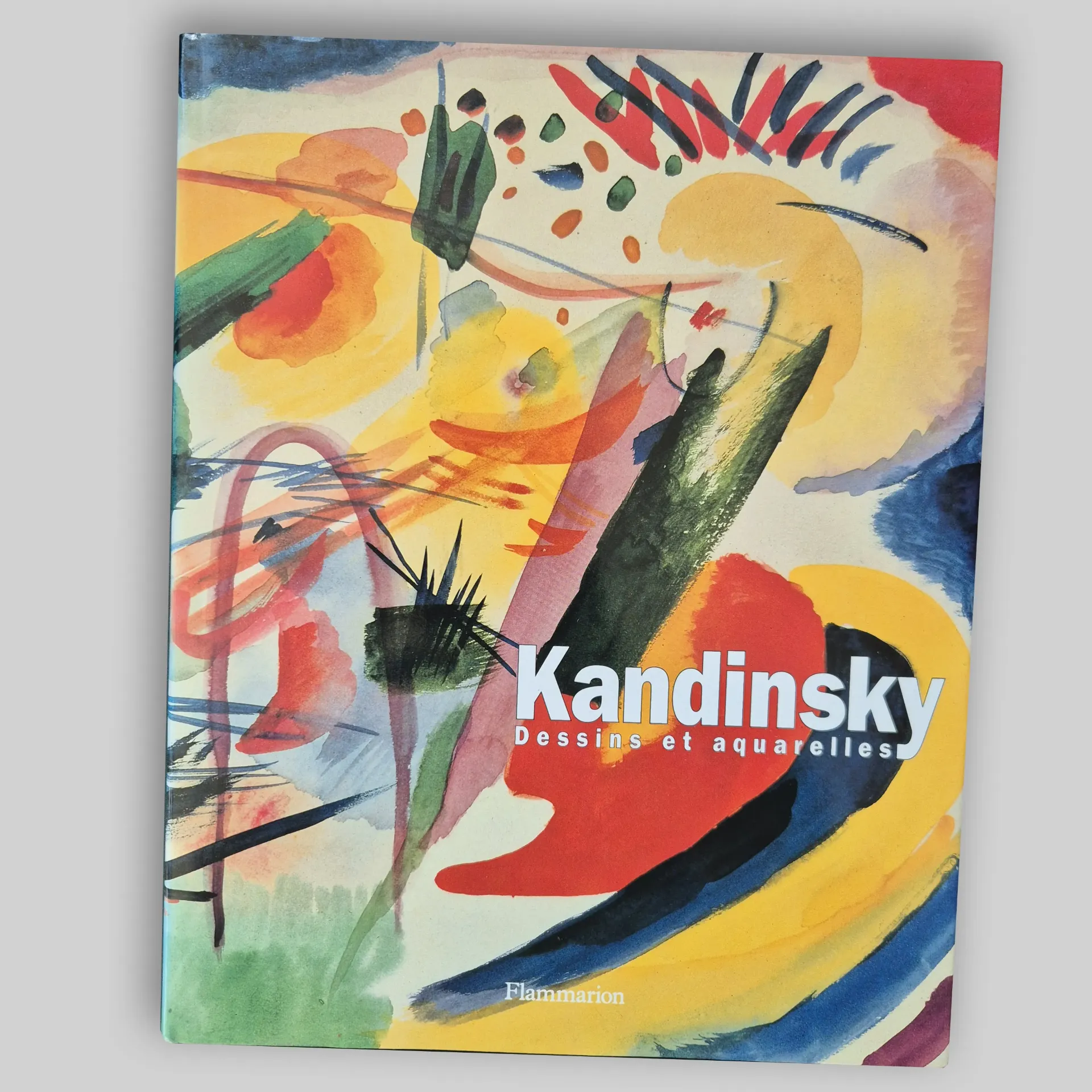 [DV10-139] Kandinsky, aquarelles abstraites, catalogue illustré Flammarion