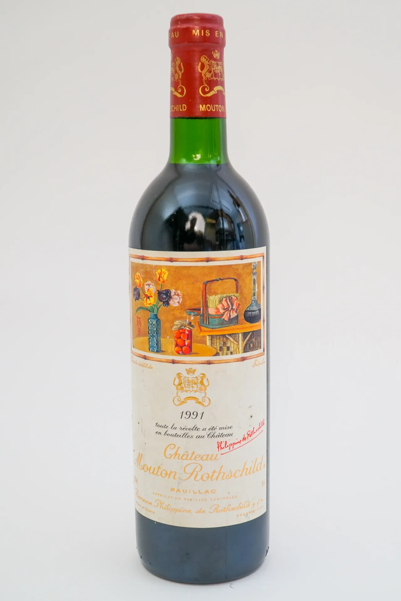 [DV20-02] Château Mouton-Rothschild 1er grand cru classé 1991